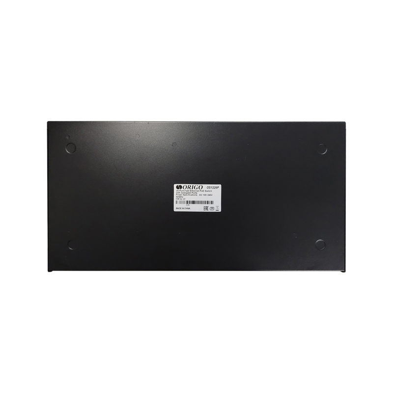 Коммутатор Origo OS1226P/285W OS1226P/285W/A1A (L2) 24x100Мбит/с 2x1Гбит/с 24PoE+ 285W неуправляемый