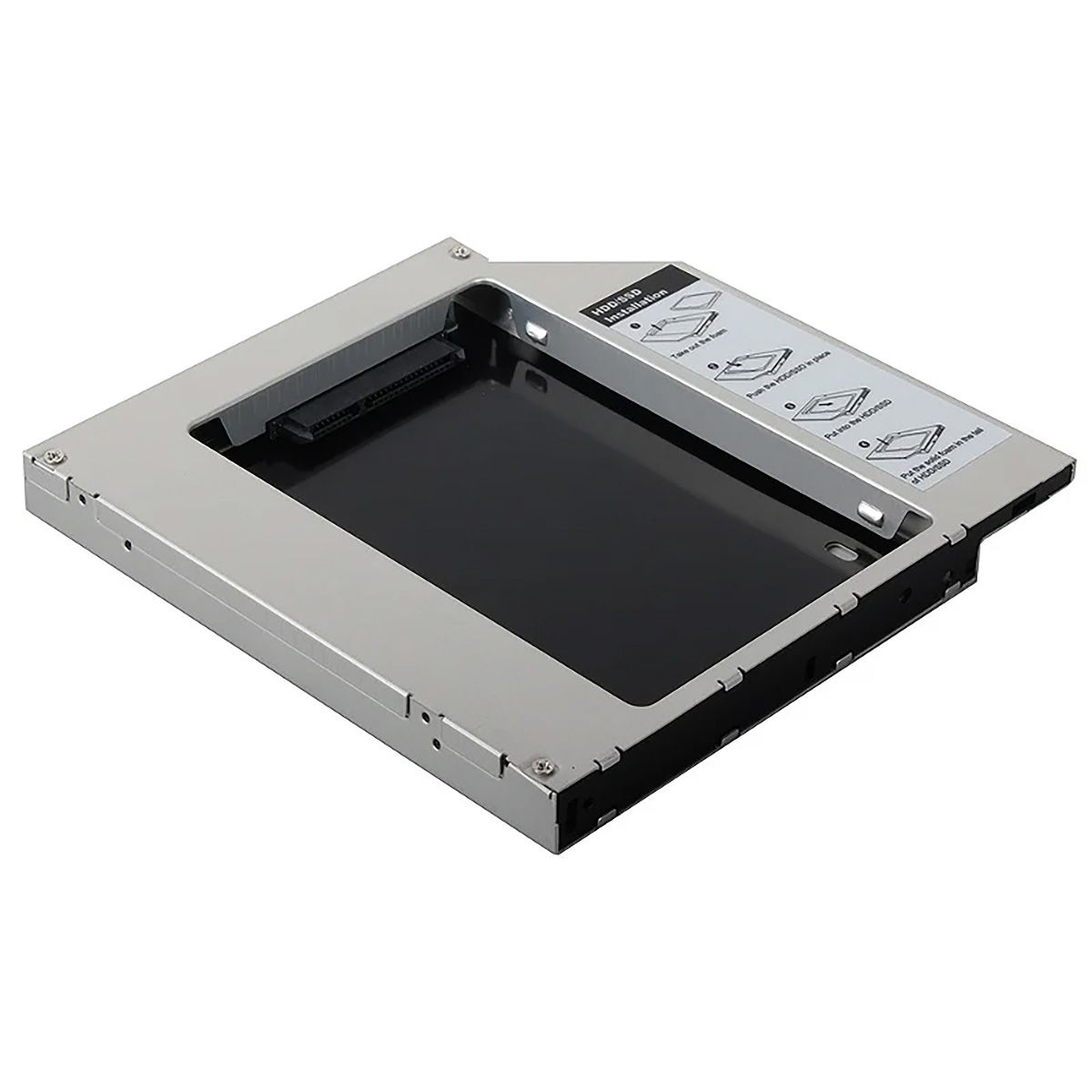 Сменный бокс для HDD AgeStar SSMR2S SATA SATA металл серебристый 2.5"