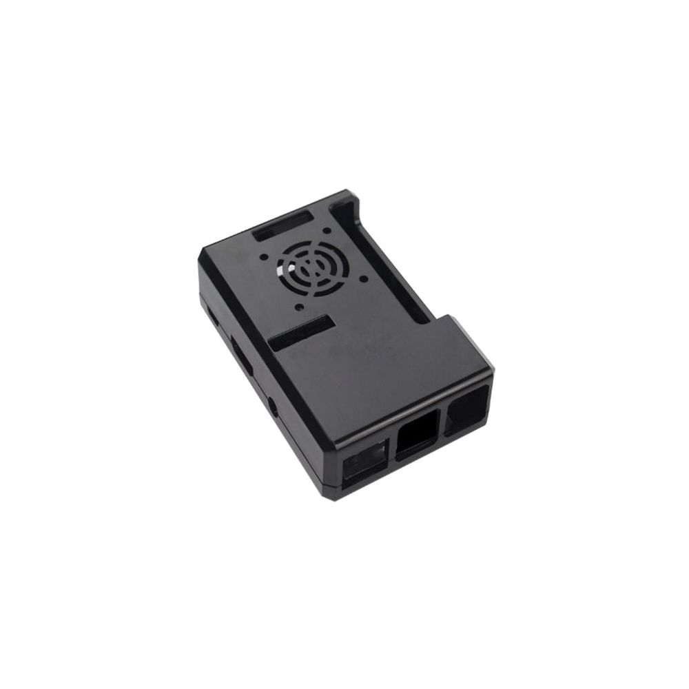 Корпус ACD RA187 Black ABS Plastic Case w/GPIO port hole and Fan holes for Raspberry Pi 3 B, (RASP17