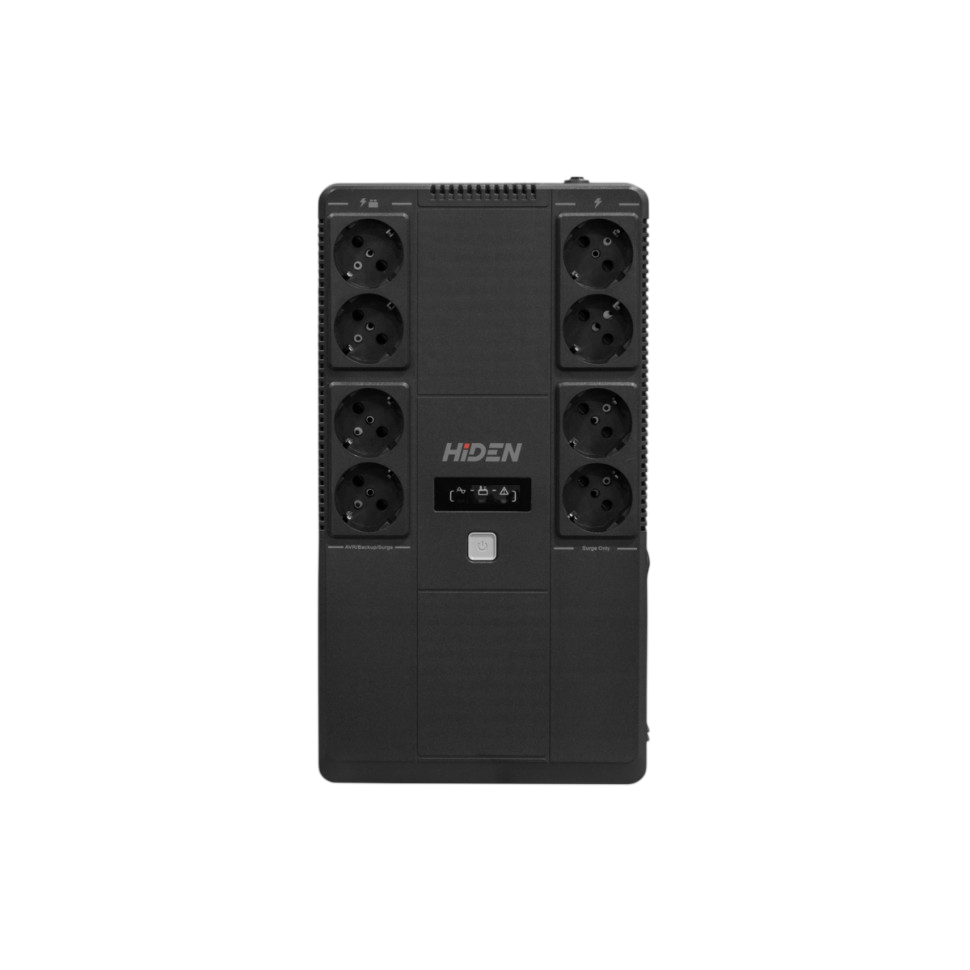 ИБП HIDEN EXPERT ULS600EF 600ВА/360Вт {Линейно-интерактивный ,2 x Schuko LED, USB, встроенные АКБ 1x