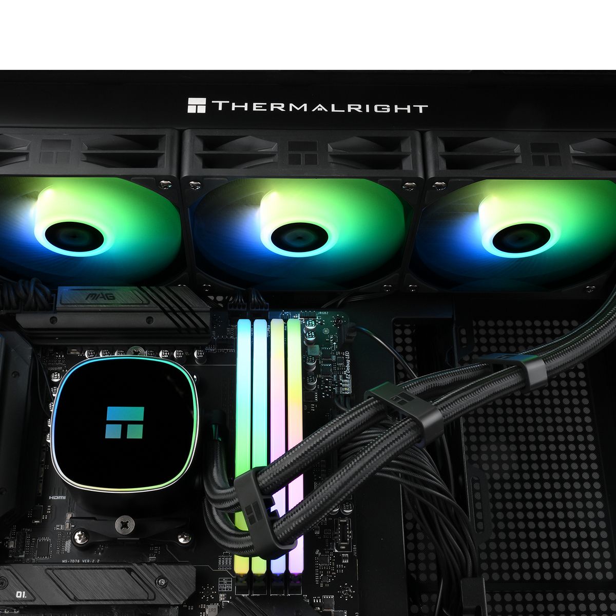 Жидкостная система охлаждения Thermalright Вентилятор Cooler Thermalright Frozen Horizon 360 Black A