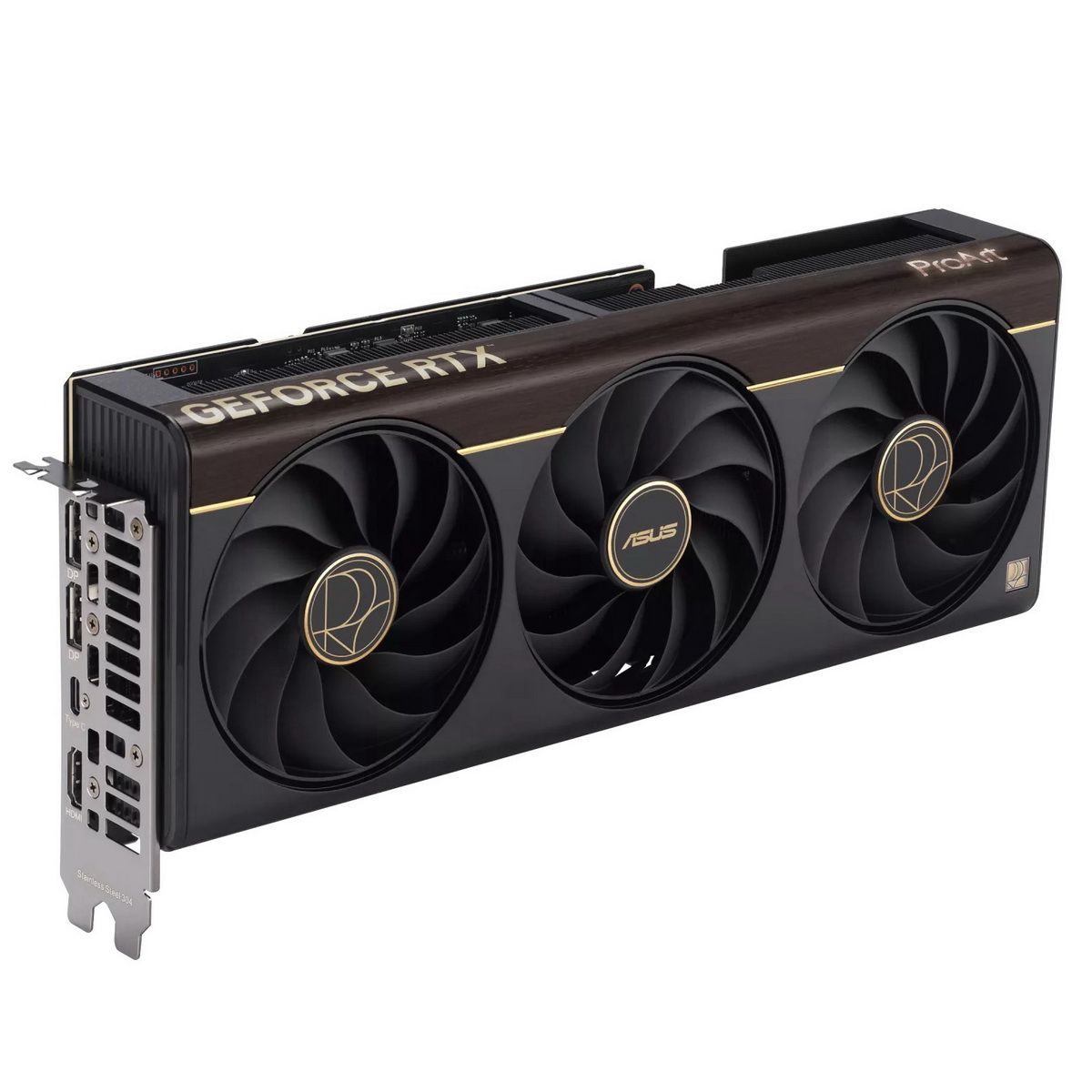 Видеокарта Asus PCI-E 5.0 PROART-RTX5070TI-O16G NVIDIA GeForce RTX 5070TI 16Gb 256bit GDDR7 2588/280
