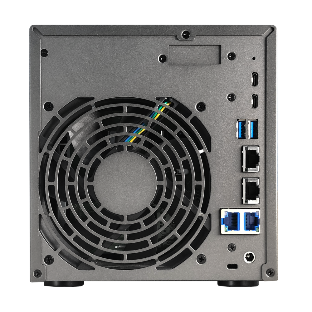 сетевое хранилище ASUSTOR AS6804T 4-Bay NAS/AMD Ryzen V3C14 2,3GHz/16GB DDR5, noHDD(HDD,SSD)/2x5,2х1