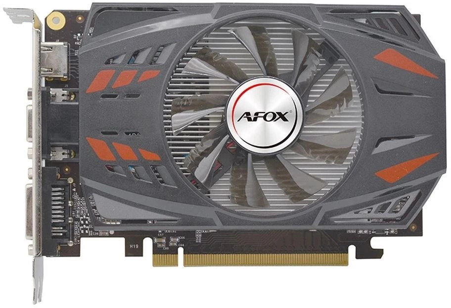 Видеокарта Afox PCI-E 2.0 AF730-2048D5H5-V2 NVIDIA GeForce GT 730 2Gb 128bit GDDR5 700/3200 DVIx1 HD