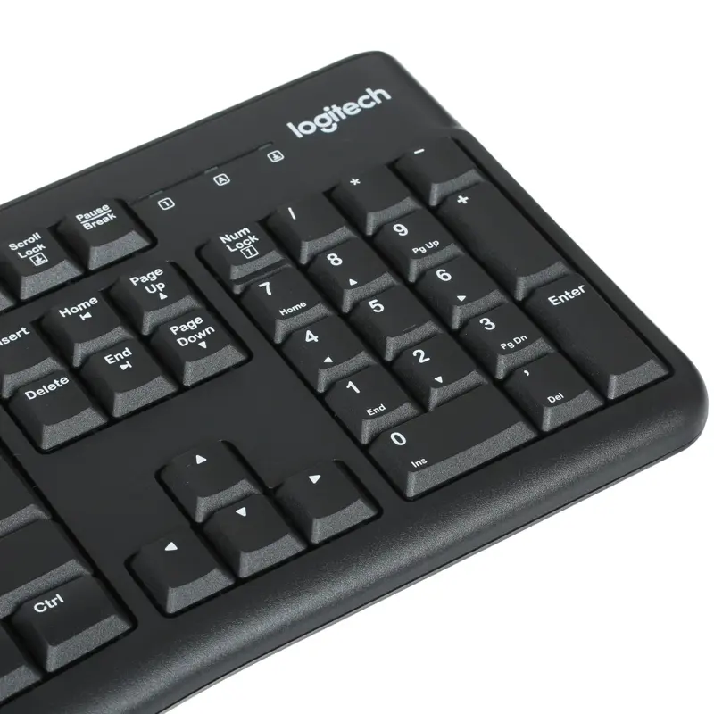 Клавиатура Logitech K120 черный USB (920-002522)