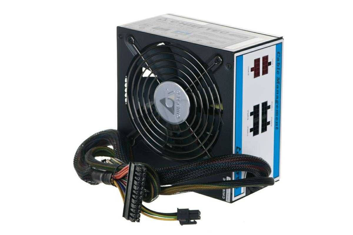 Блок питания Chieftec ATX 650W A-80 CTG-650C 24pin APFC 120mm fan 6xSATA Cab Manag RTL