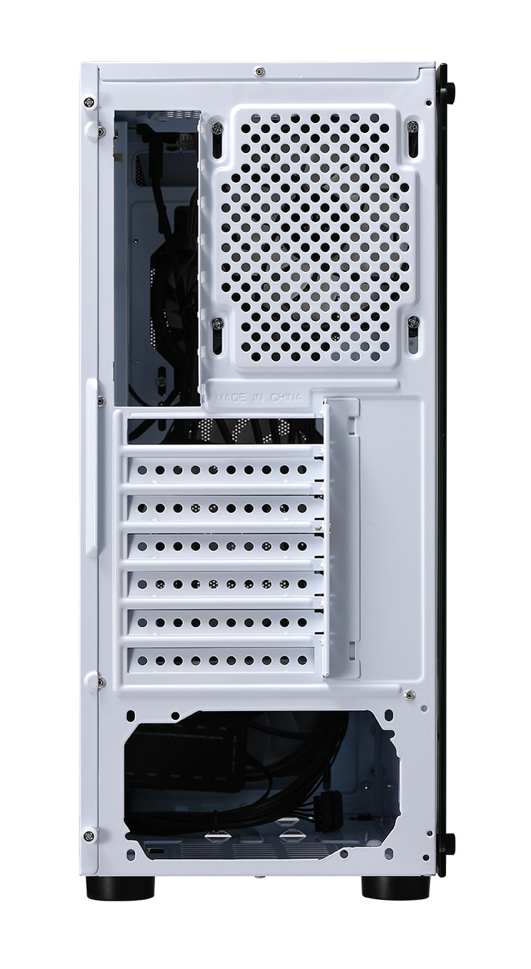 Корпус Formula CL-3303W RGB белый без БП ATX 2x120mm 2xUSB2.0 1xUSB3.0 audio bott PSU