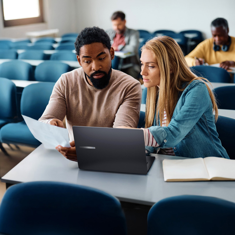 Ноутбук ASUS B5405CVA-LY0172 14"(1920x1200 (матовый) WVA)/Intel Core i5 13420H(2.1Ghz)/16384Mb/512PC