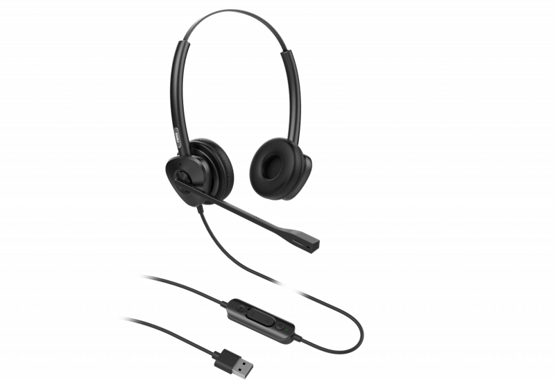 Гарнитура проводная Fanvil HT302-U черный