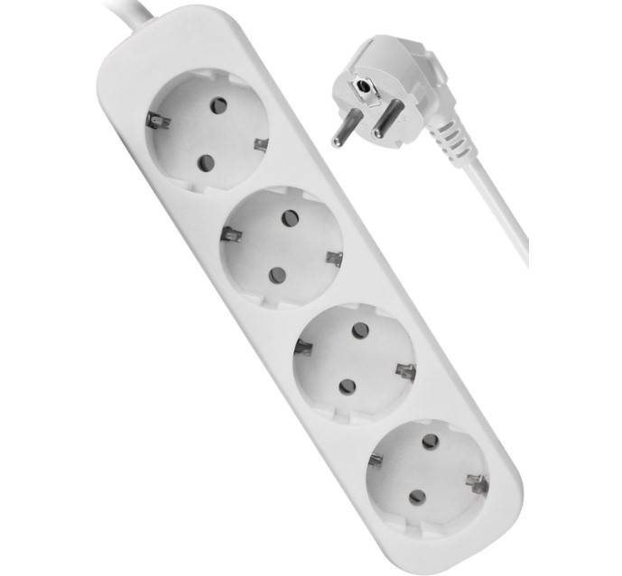 Defender Удлинитель с заземлением E430 3.0 м, 4 розетки