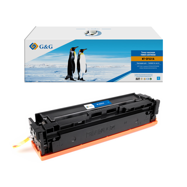 Картридж Cartridge G&G 205A для HP CLJ M154A/M154NW,M180/180N/M181/M181FW с чипом 900 стр. голубой а
