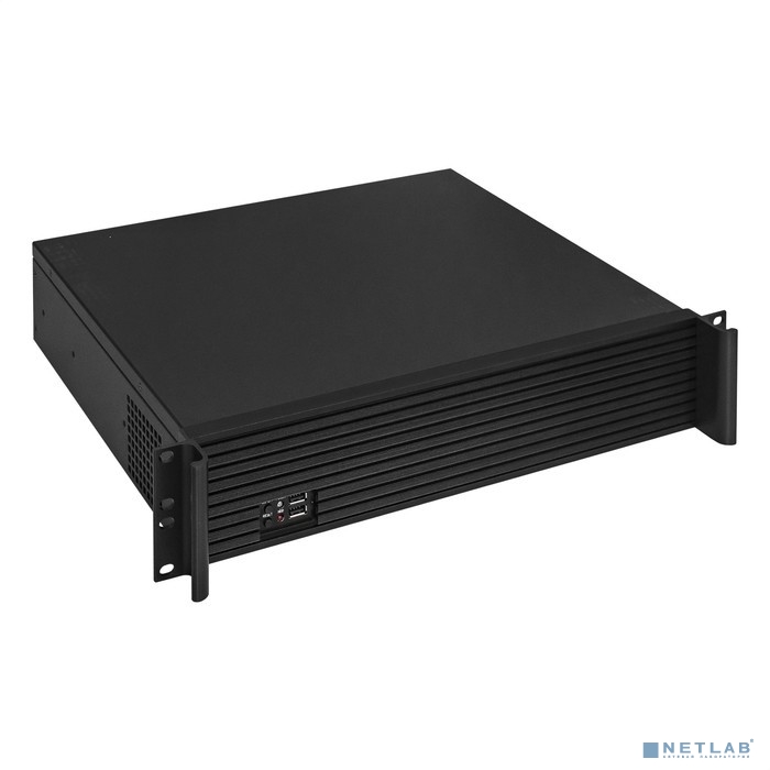 Exegate EX292512RUS Серверный корпус ExeGate Pro 2U350-01 <RM 19", высота 2U, глубина 350, БП 1U-350