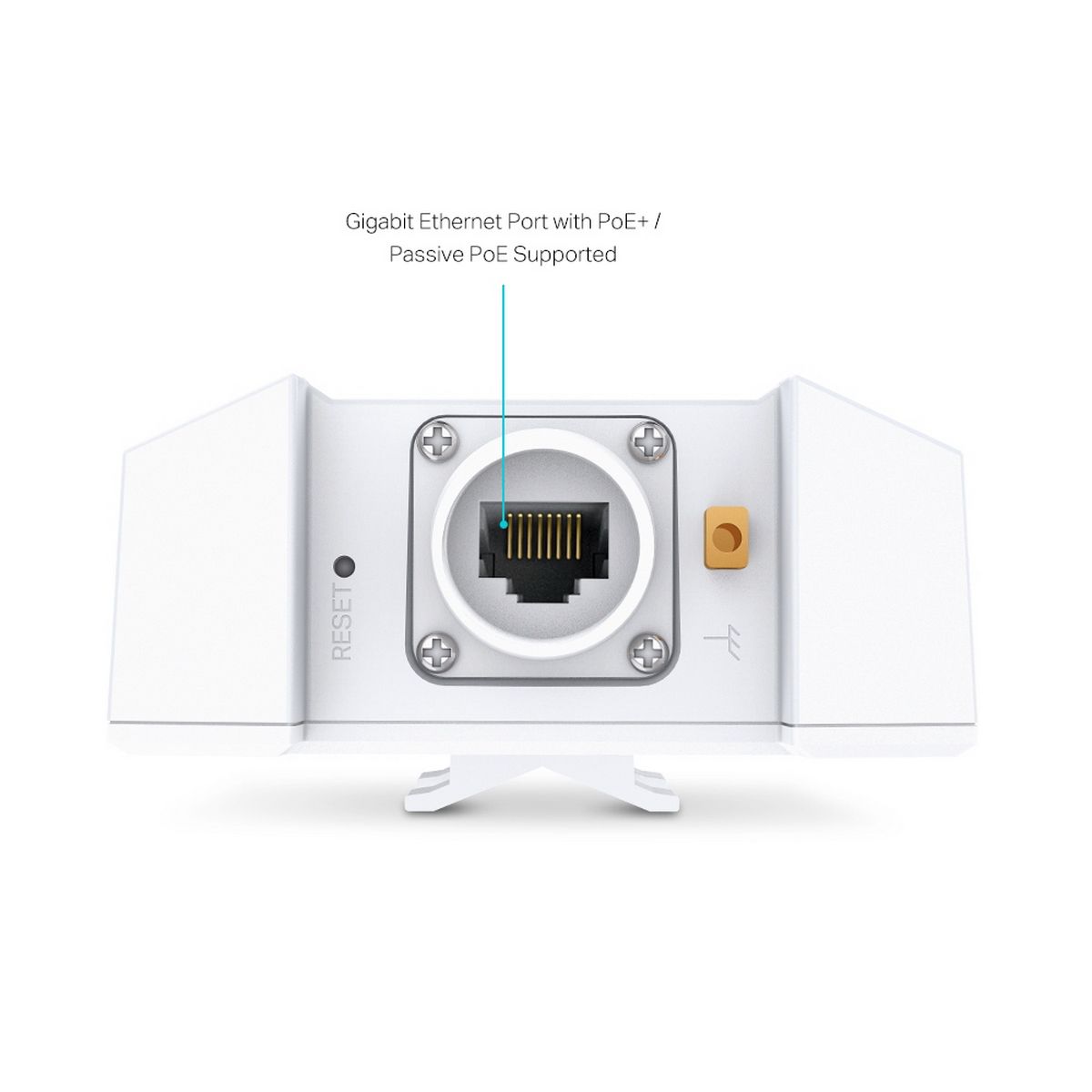 Точка доступа TP-Link EAP650-Outdoor AX3000 10/100/1000BASE-TX белый