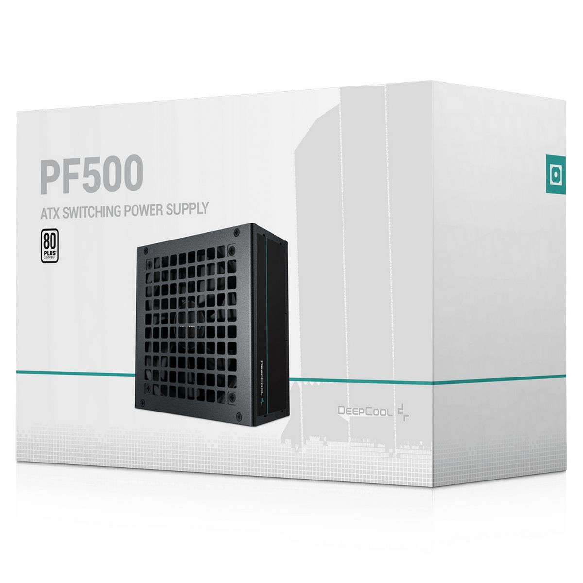 Блок питания Deepcool PF500 80+ (ATX 2.4 500W, PWM 120mm fan, 80 PLUS, Active PFC) RET (R-PF500D-HA0