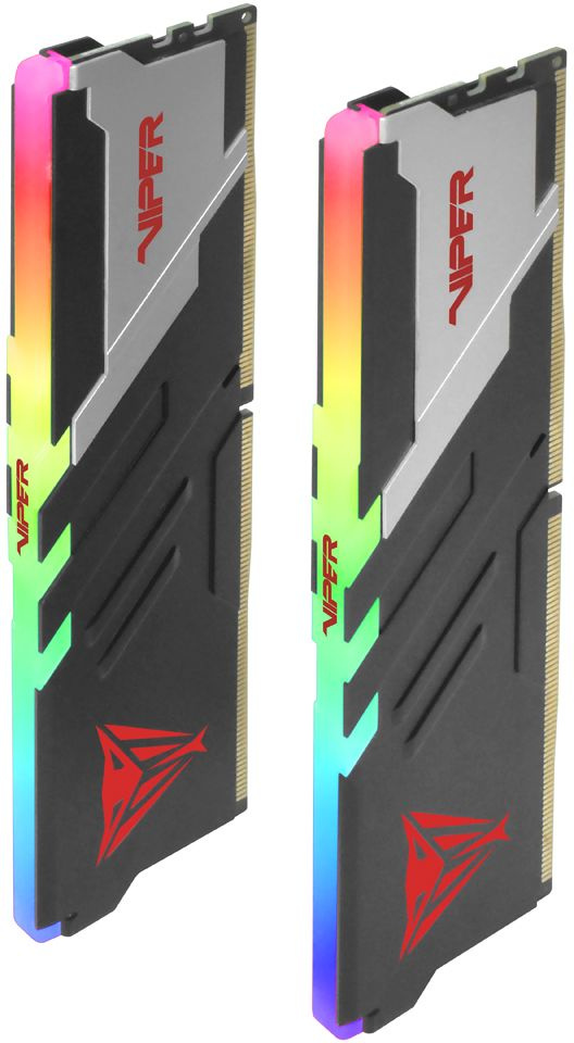 Память DDR5 2x16Gb 7400MHz Patriot PVVR532G740C36K Viper Venom RGB RTL Gaming PC5-59200 CL36 DIMM 28