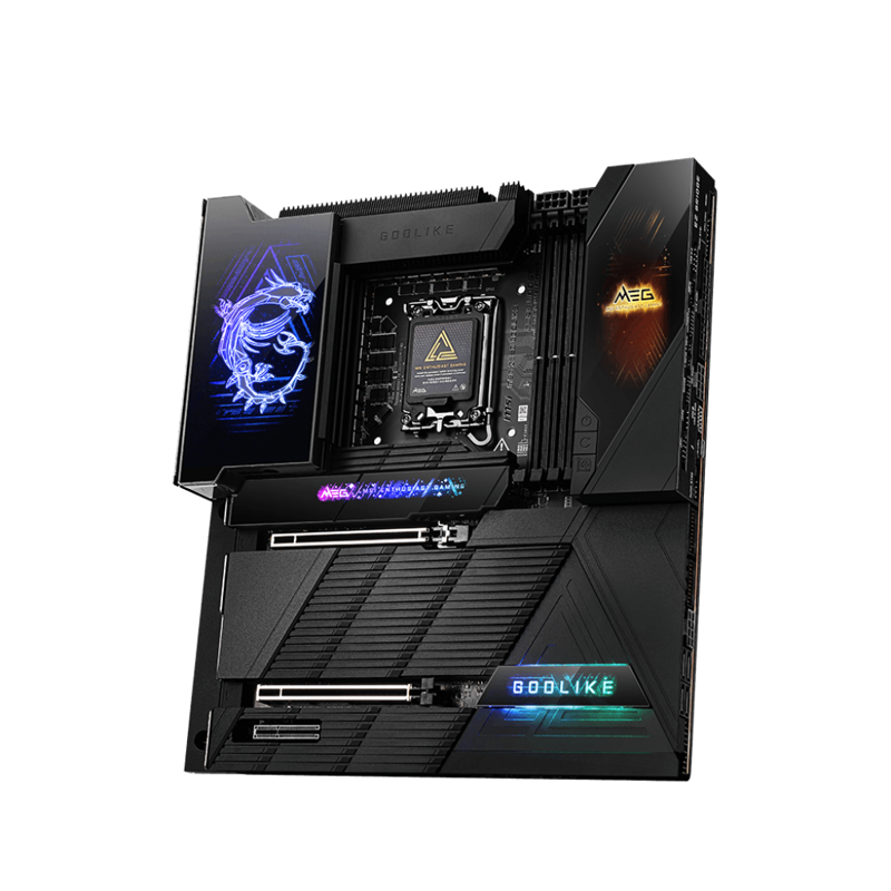 Материнская плата MSI MEG Z890 GODLIKE Z890, LGA1851, 4*DDR5, 2*PCIEx16, 1*PCIEx4, 8*M.2, 7*TypeC, 8