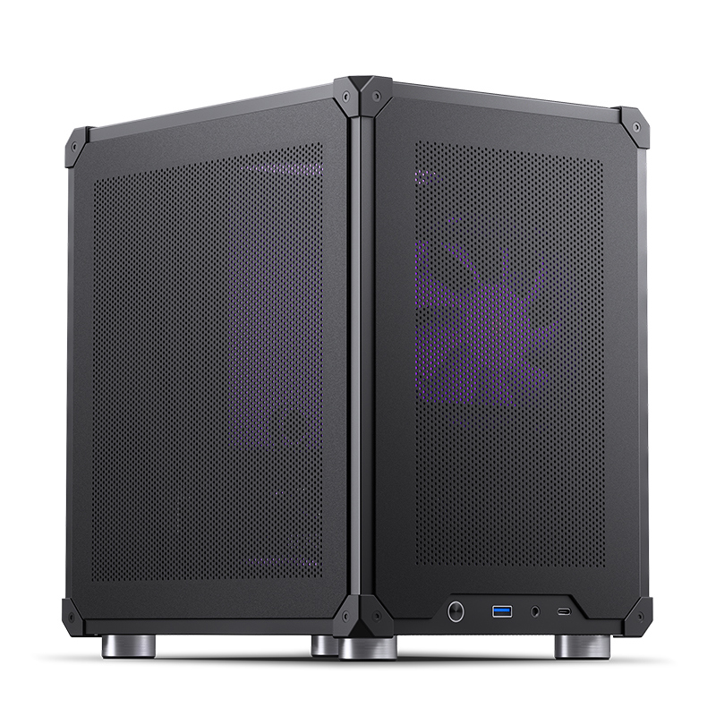 Корпус JONSBO C6, Mini-Tower,  no fan, 1xUSB-A 3.0 + 1xUSB-C 3.1, mATX, mITX Black