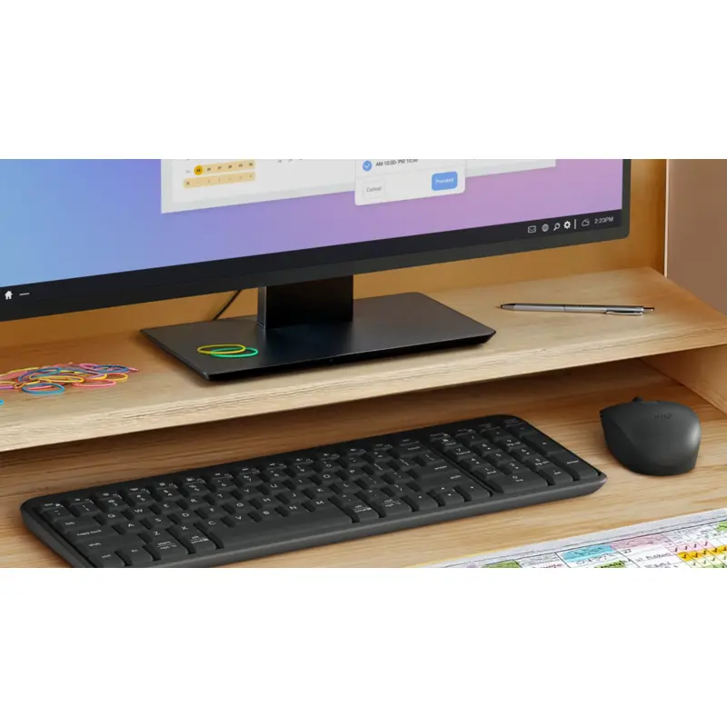 Клавиатура Logitech K250 YR0107 графитовый беспроводная BT slim Multimedia (920-013452)