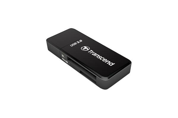 USB 3.0 Multi-Card Reader F5 All in 1 Transcend [TS-RDF5K] Black