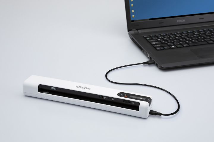 Сканер Epson WorkForce DS-80W (B11B253402) A4