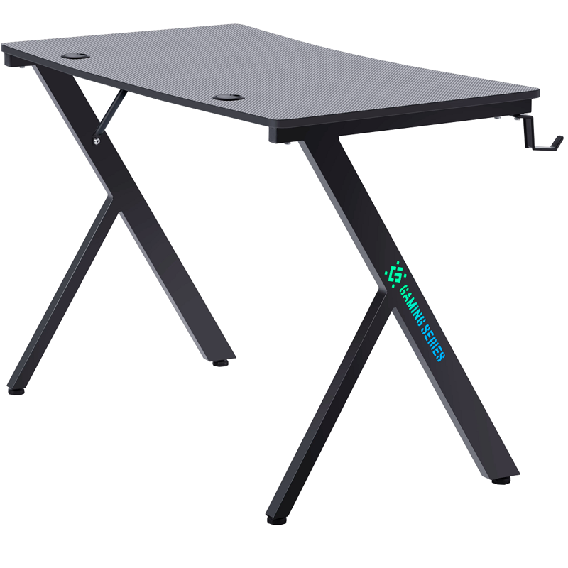 Стол GAMING AROX RGB BLACK 64076 DEFENDER