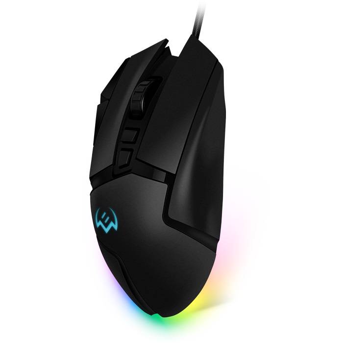 Игровая мышь RX-G975 (9+1кл. 200-10000 DPI, ПО, RGB-подсветка)