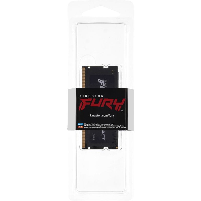 Память DDR5 8GB 4800MHz Kingston KF548S38IB-8 Fury Impact RTL PC5-38400 CL38 SO-DIMM 262-pin 1.1В si