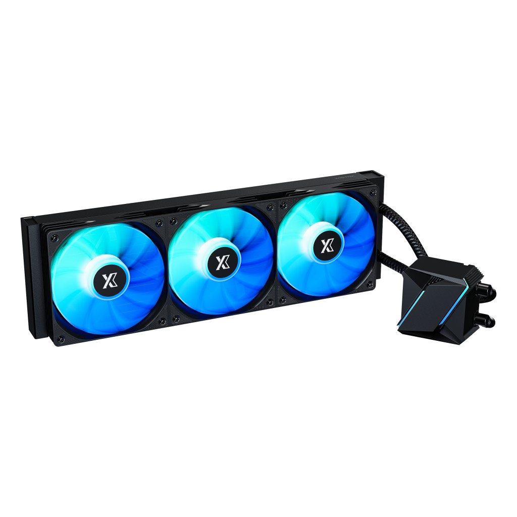 Система водяного охлаждения XASTRA LM360 ARGB BK Intel LGA LGA1851/1700/1200/115X/AM5/AM4 ( 3x120 ARGB fan, TDP 285W, black) RET