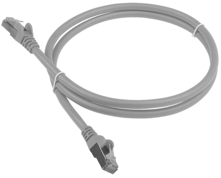 Патч-корд Lanmaster LAN-PC45/S6-7.0-GY FTP RJ-45 вил.-вилка RJ-45 кат.6 7м серый LSZH