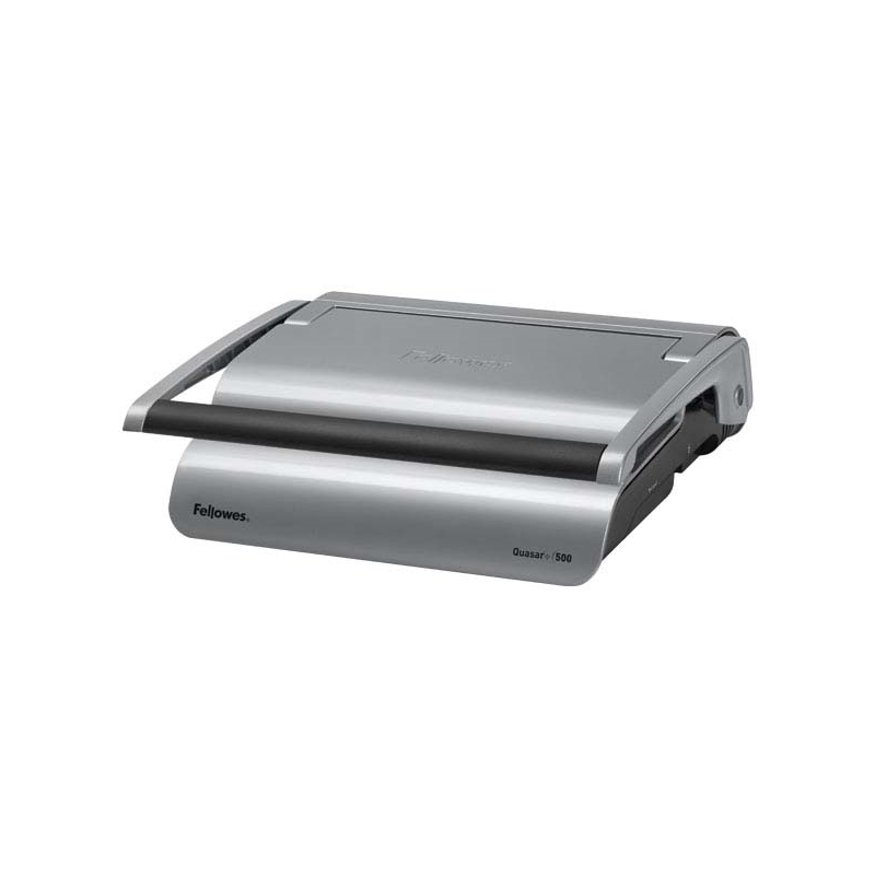 Fellowes® Переплетчик QUASAR+ на пластиковую пружину, сшивает до 500 лст., перфорирует 25 лст.