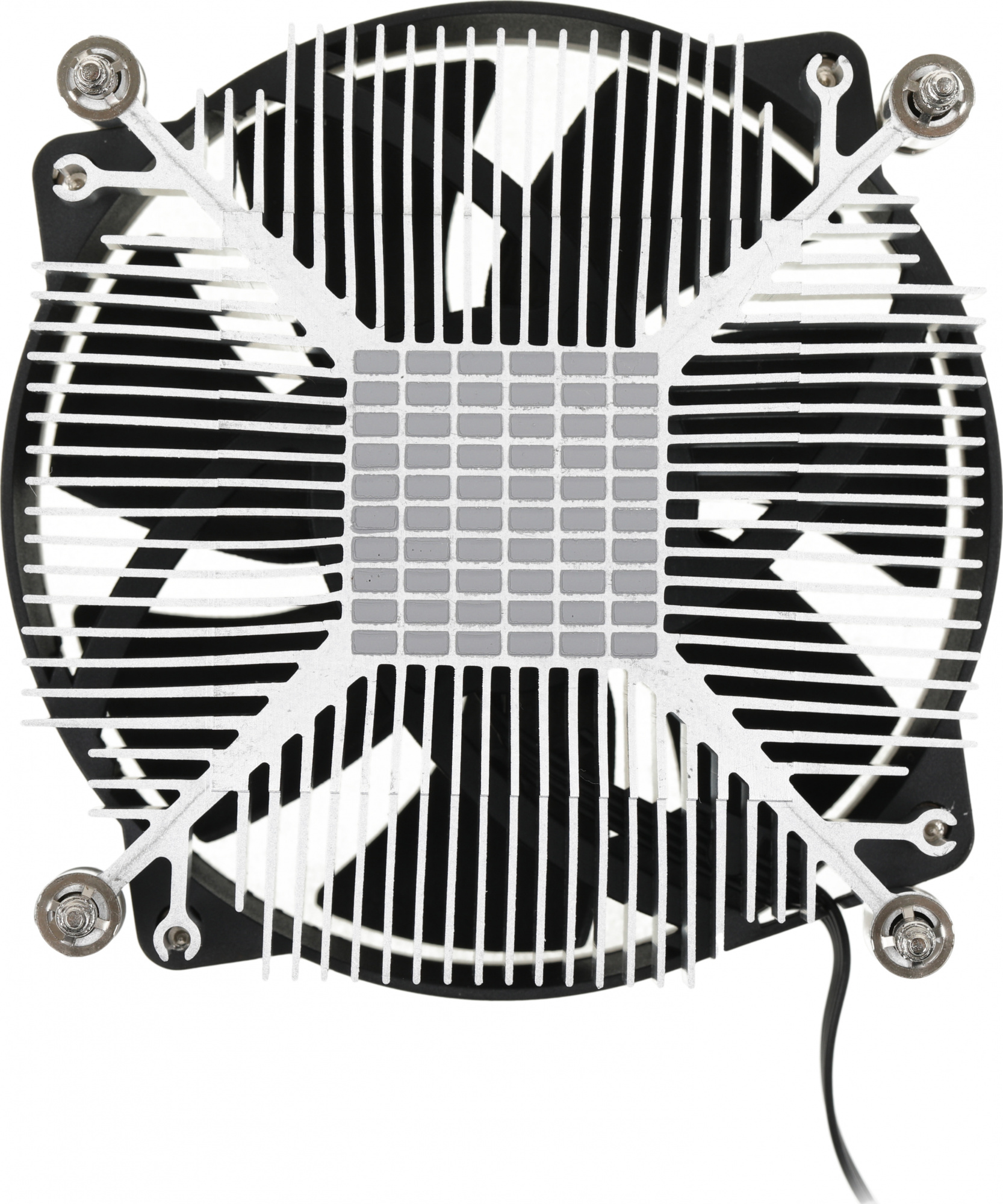 Устройство охлаждения(кулер) ID-Cooling DK-17 PWM Soc-1700/1851 черный 4-pin 14-26dB Al 65W 265gr Re