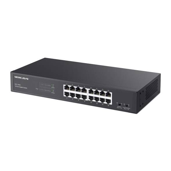 Коммутатор Mercusys MS116GS (L2) 16x1Гбит/с неуправляемый