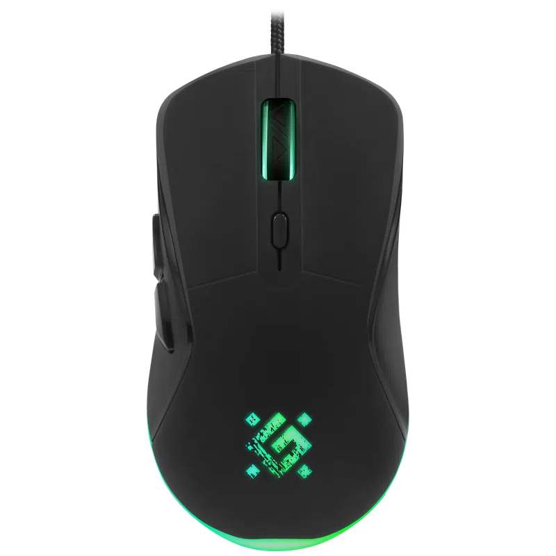 Мышь Defender Arga GM-049 черный оптическая 3600dpi USB 5but (52049)