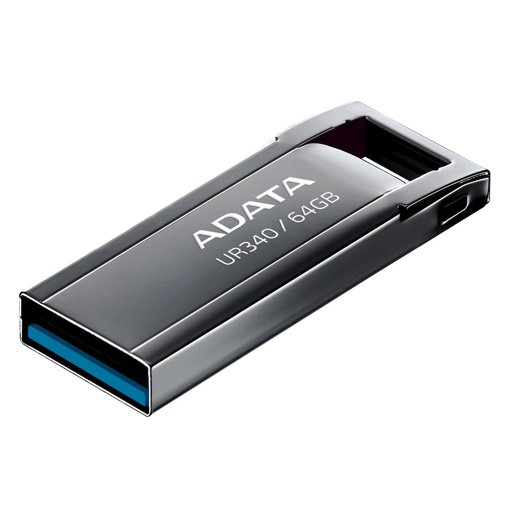 Флеш Диск A-Data 64Gb UR340 AROY-UR340-64GBK USB3.2 черный