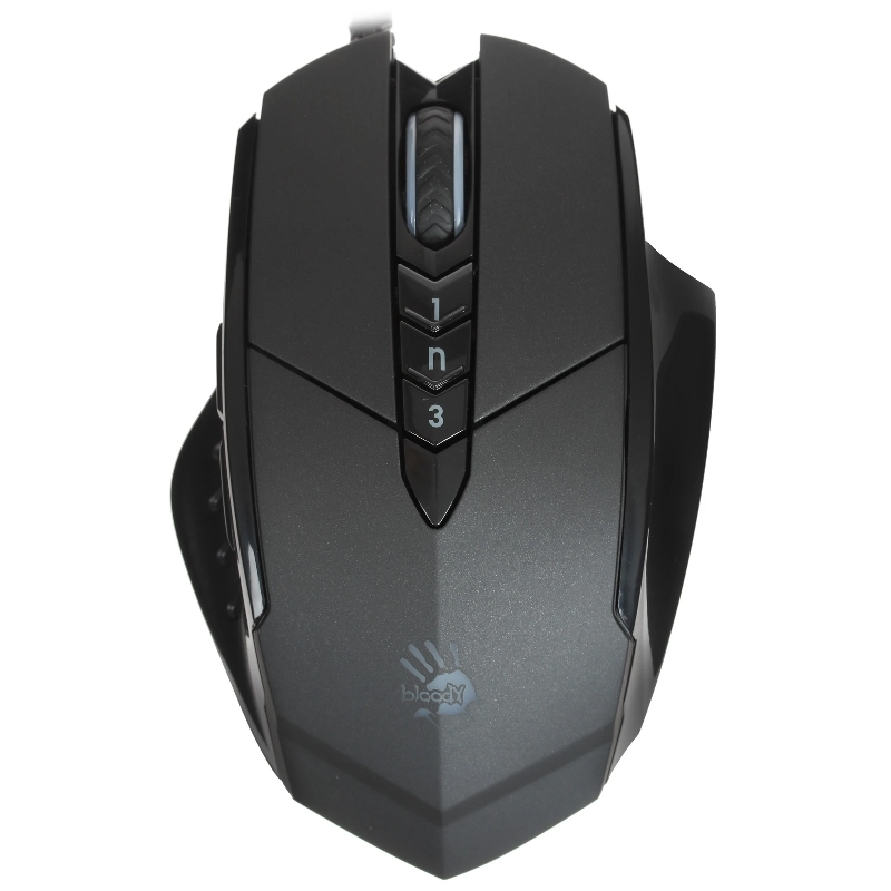 Мышь A4Tech Bloody V7 черный оптическая 3200dpi USB 8but