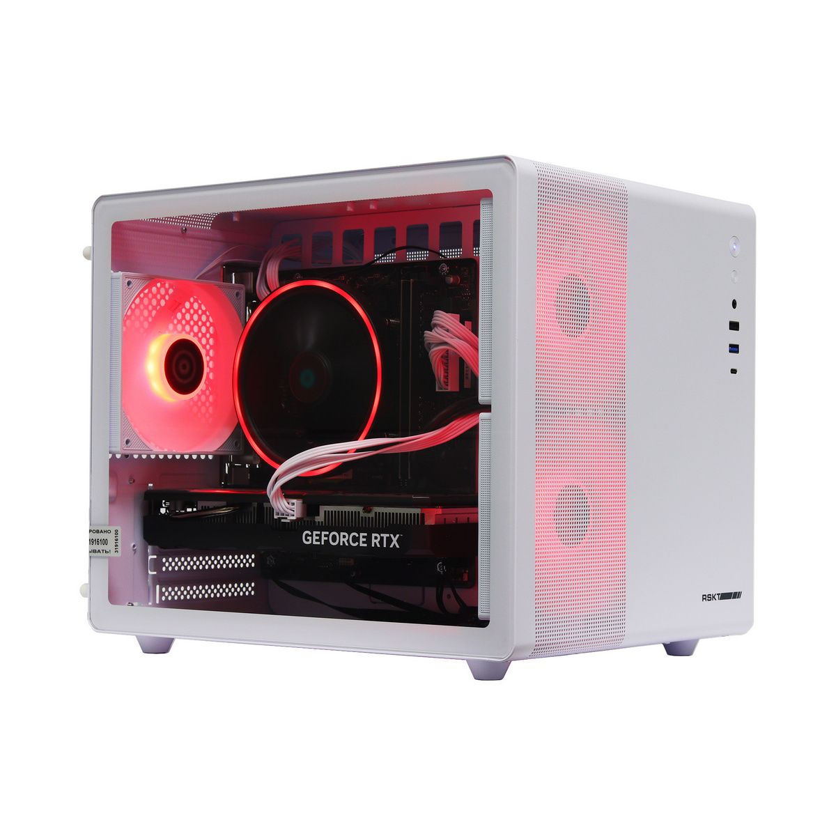 Компьютер Raskat STRIKE 320 (Intel Core i3-12100F, RAM 16GB, SSD 512GB, NVIDIA RTX 3050 6GB, noOS, w