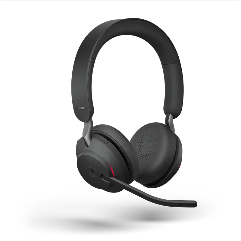 Гарнитура беспроводная Jabra Evolve2 65, Link380c MS Stereo Stand Black