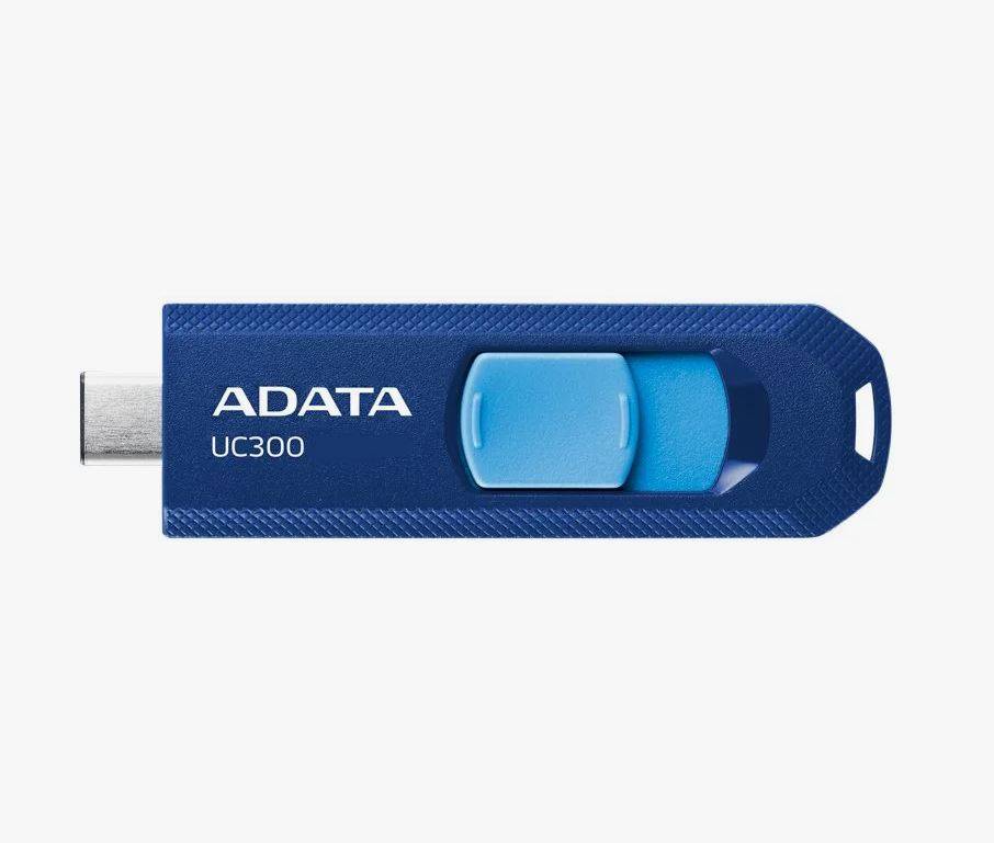 Флеш Диск A-Data 128GB Type-C UC300 ACHO-UC300-128G-RNB/BU USB3.2 синий/голубой