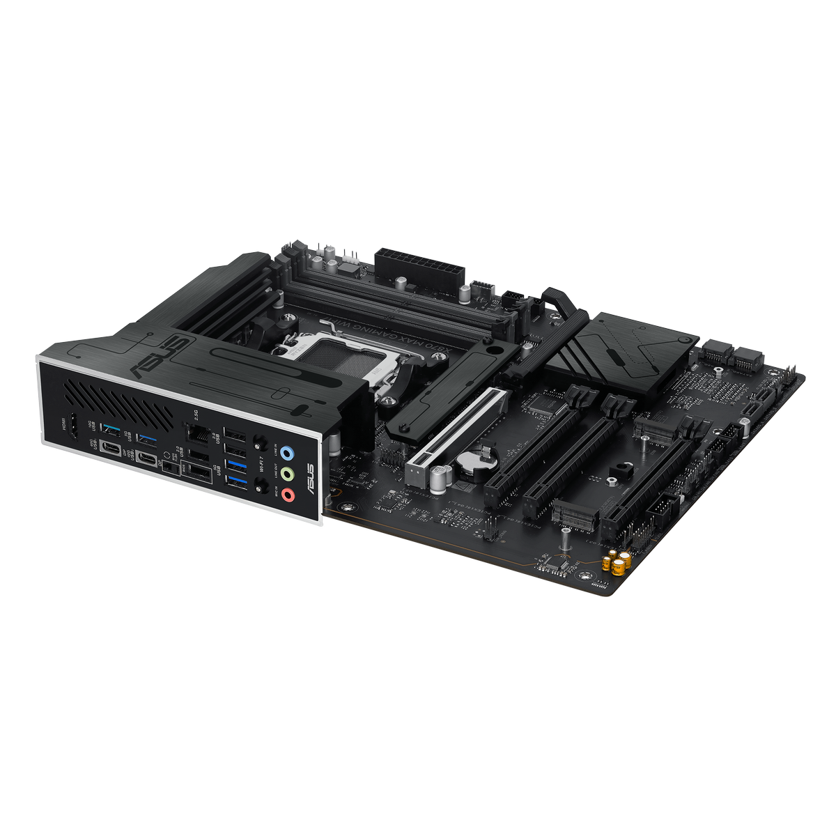 Материнская плата Asus X870 MAX GAMING WIFI7 Socket AM5 AMD X870 ATX AC`97 8ch(7.1) 2.5Gg RAID+HDMI