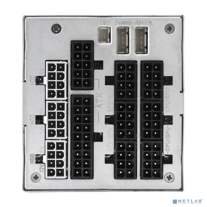 Exegate EX292324RUS Серверный БП с резервированием 2U Redundant 2x1200W ExeGate Industrial-RTS1200 (