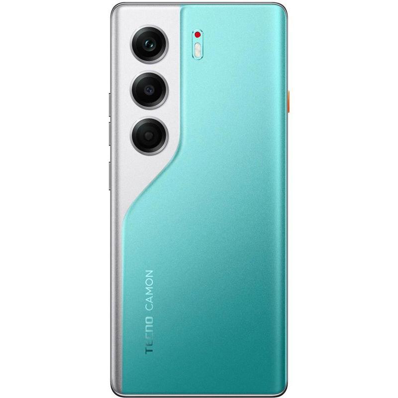 Смартфон Tecno Camon 40 Pro 256Gb 8Gb зеленый моноблок 3G 4G 2Sim 6.78" 1080x2436 Android 15 50Mpix 