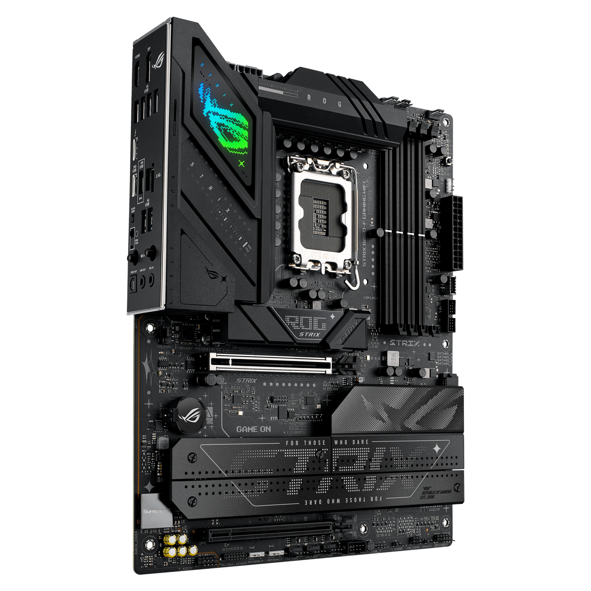 Материнская плата Asus ROG STRIX B860-F GAMING WIFI Soc-1851 Intel B860 4xDDR5 ATX AC`97 8ch(7.1) 2.