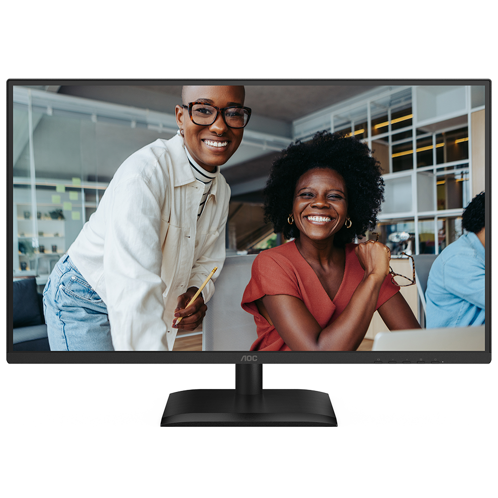 Монитор AOC 27" Q27E4U черный IPS LED 4ms 16:9 HDMI M/M матовая HAS Piv 1500:1 350cd 178гр/178гр 256
