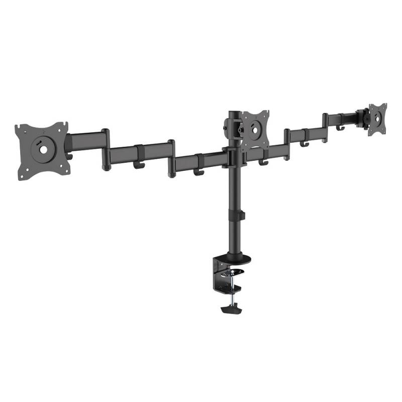 Кронштейн для мониторов Arm Media LCD-T15 черный 15"-32" макс.30кг настольный поворот и наклон верт.