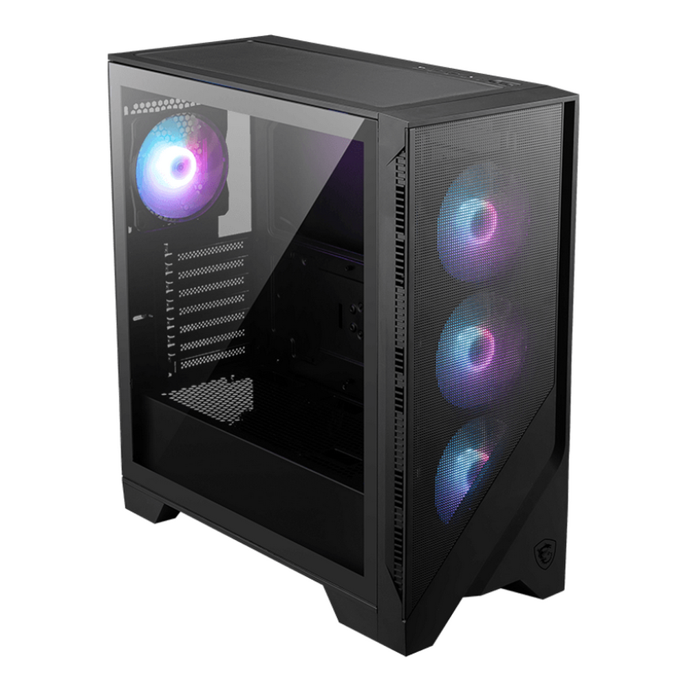 Корпус для ПК MSI MAG FORGE 321R AIRFLOW 2xUSB 3.2 Gen 1, 1xUSB 3.2 Gen2 Type-C, 4x120mm ARGB Fan, E