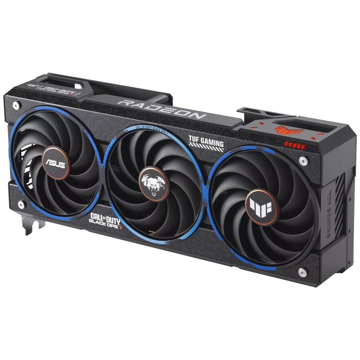 Видеокарта ASUS RX9070XT TUF GAMING COD BO7 SPECIAL EDITION OC 16GB GDDR6 256bit 3xDP HDMI 3FAN RTL 