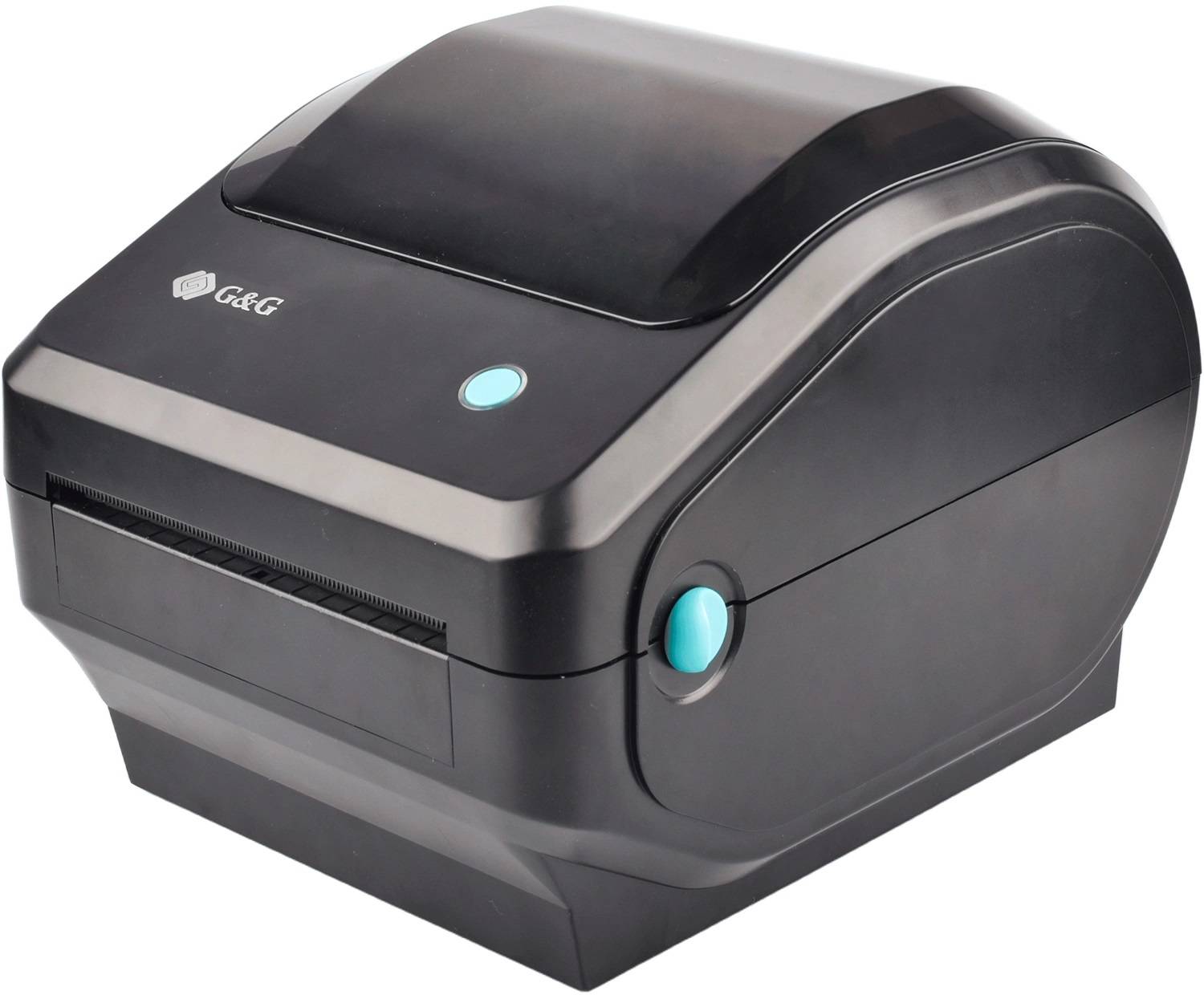 Термопринтер G&G GG-D410 203dpi 152мм/с/USB для печ.накл. черный