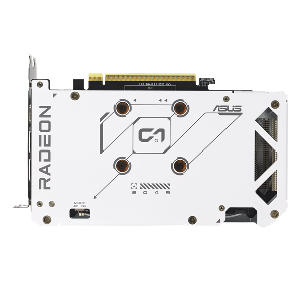 Видеокарта Asus PCI-E 5.0 DUAL-RX9060XT-16G-WHITE AMD Radeon RX 9060XT 16Gb 128bit GDDR6 2620/20000 