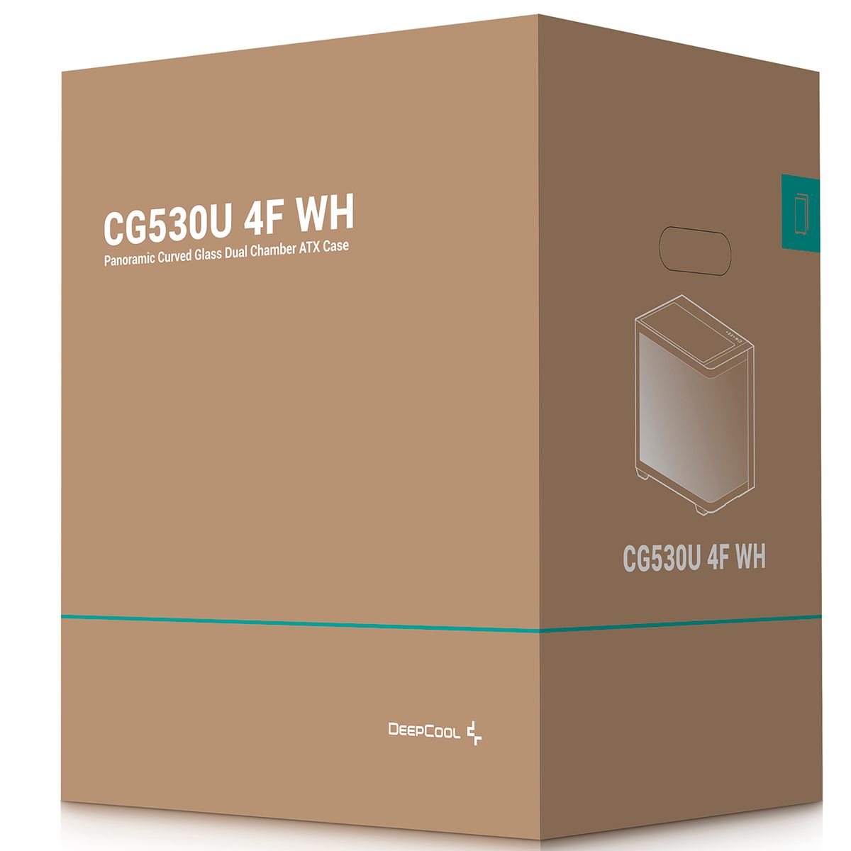 Корпус для ПК Deepcool CG530U 4F WH