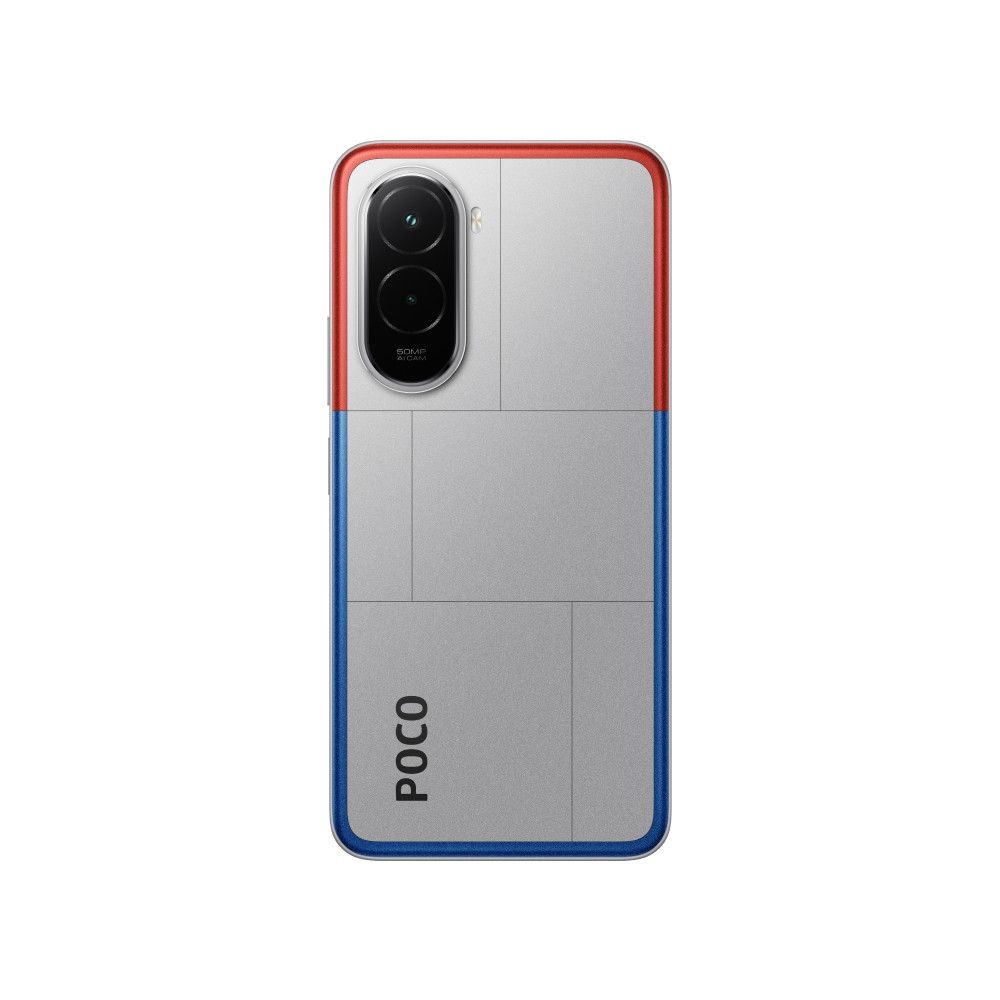 Смартфон POCO M7 RU 6+128Gb серебряный (MZB0L40RU)